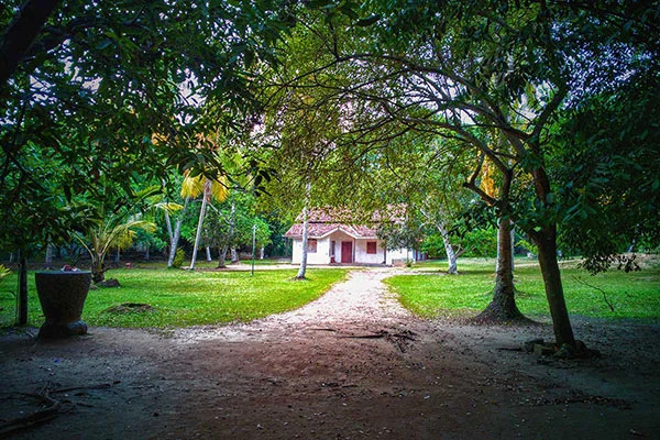 Garden at the Martin Wickramasinghe Folk Museum