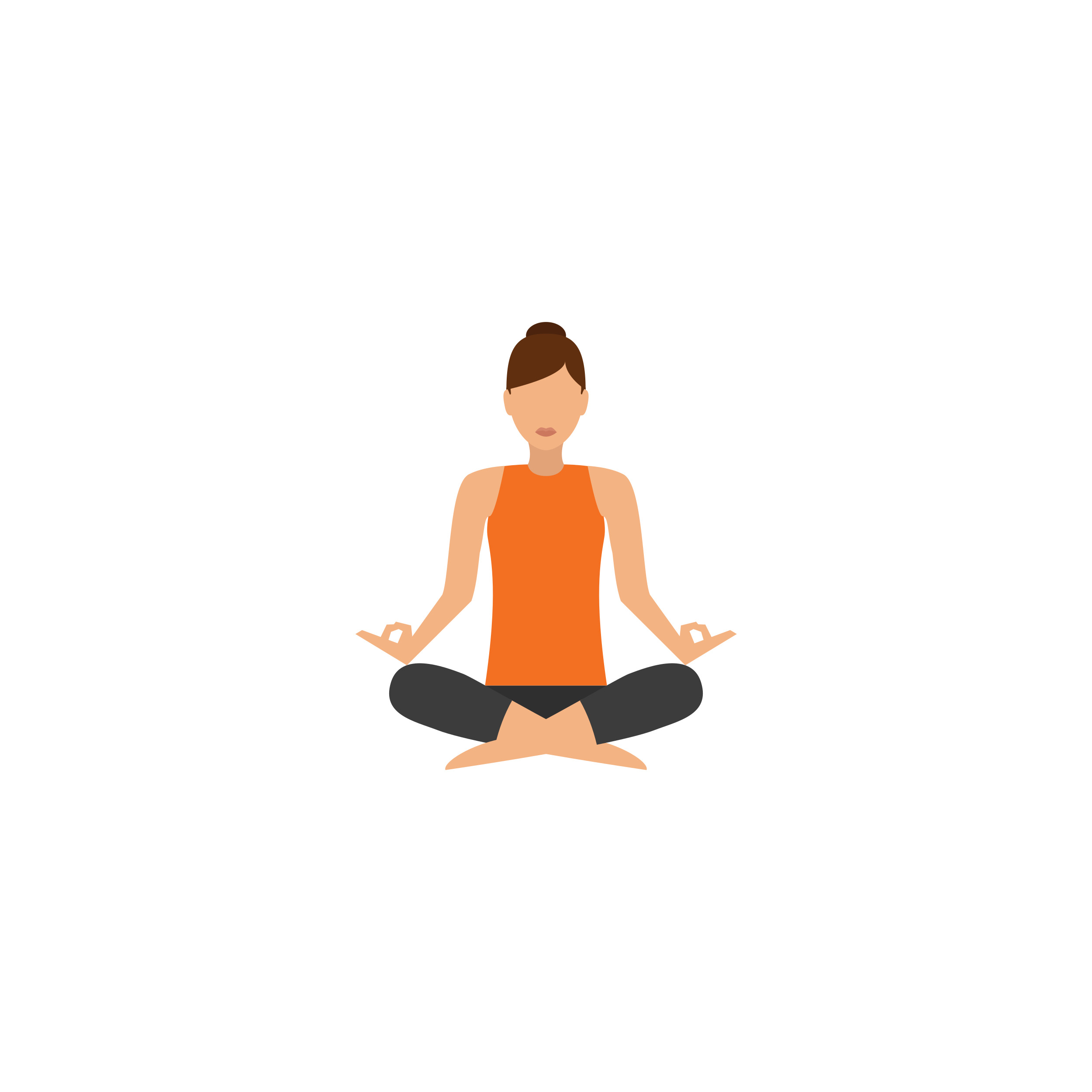 Hatha yoga icon