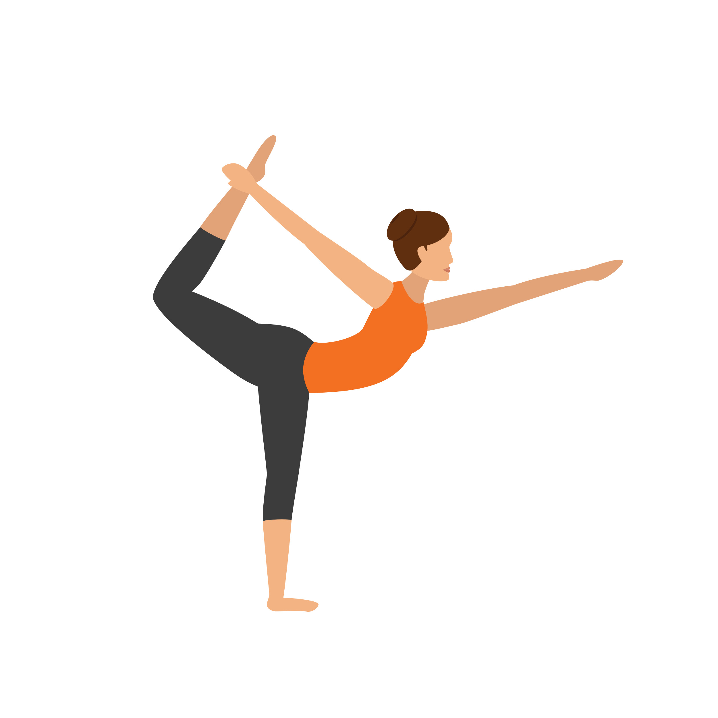 Vinyasa yoga icon