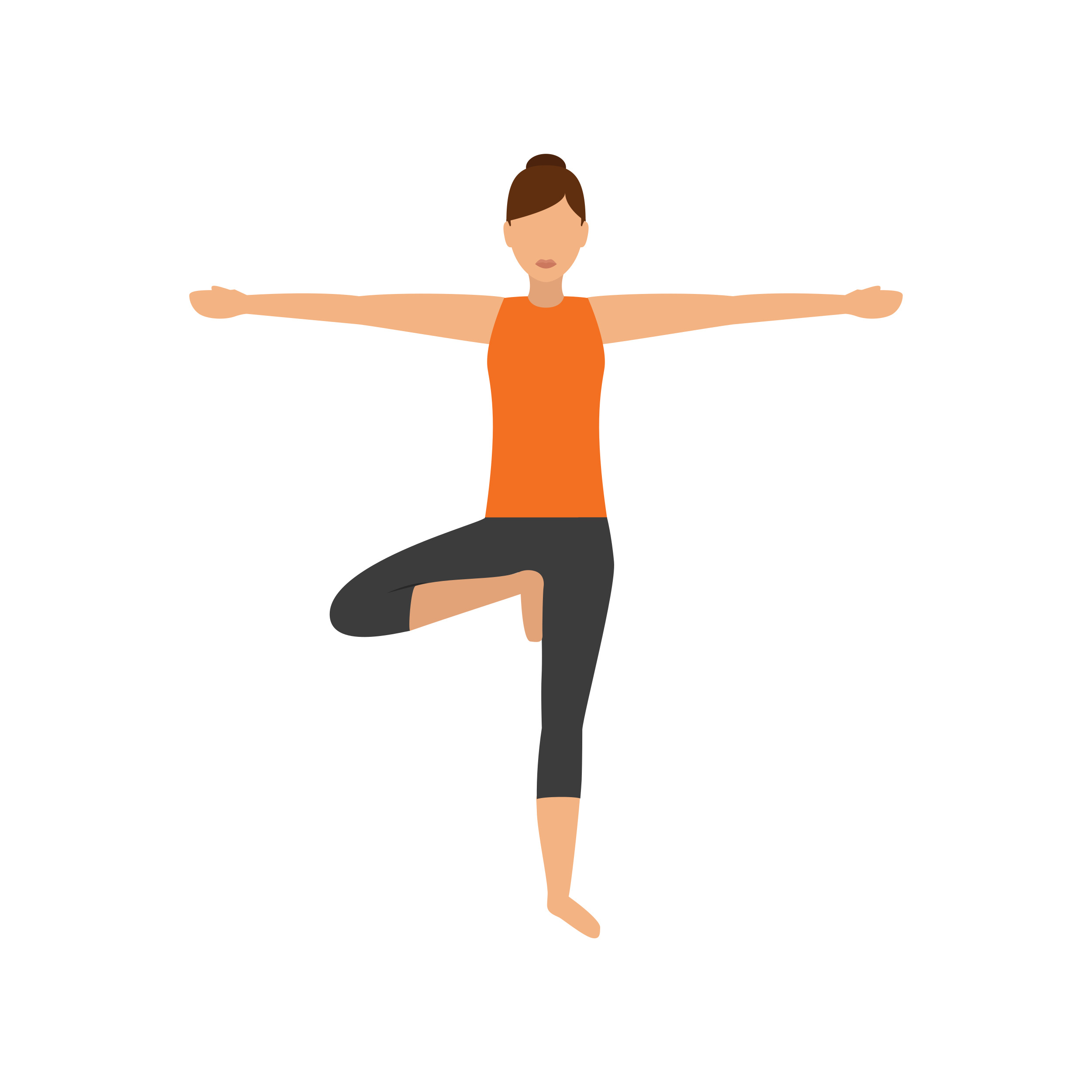 Yin yoga icon